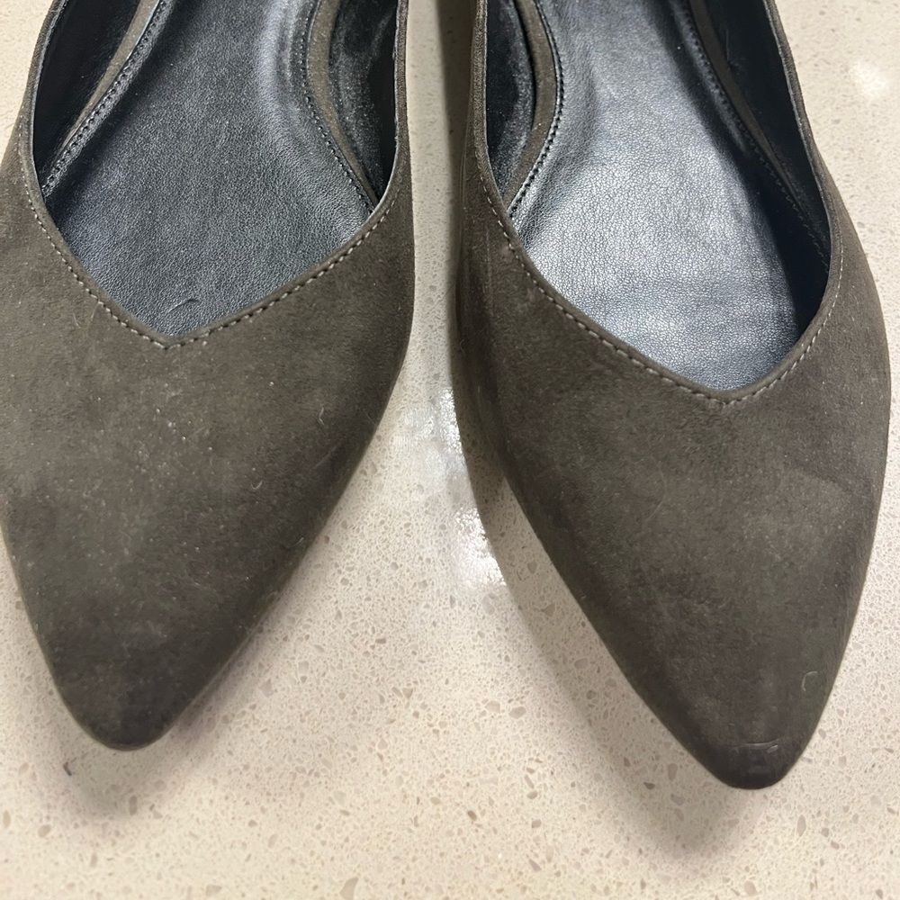 Coach green suede flats - Picture 6 of 7